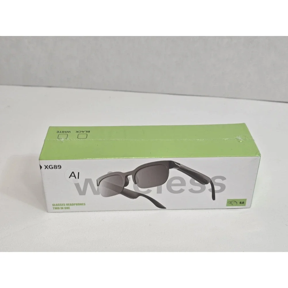 XG89 Ai Wireless Smart Glasses Headphones Bluetooth Connectivity